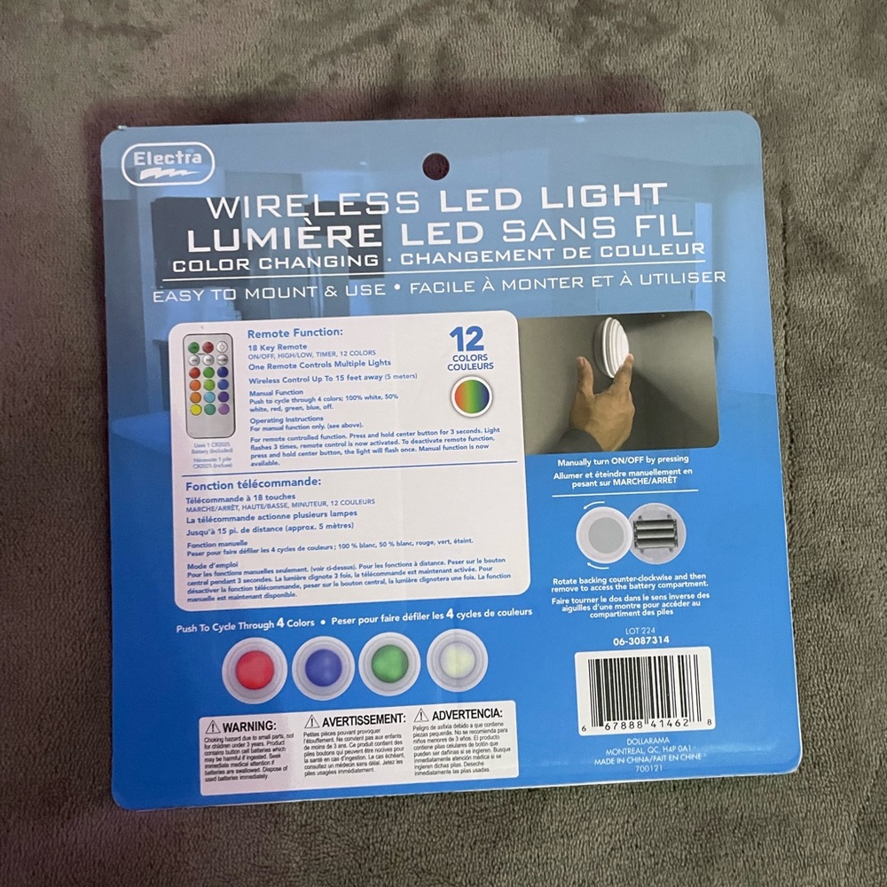 Wireless LED light - Picture 2 of 2